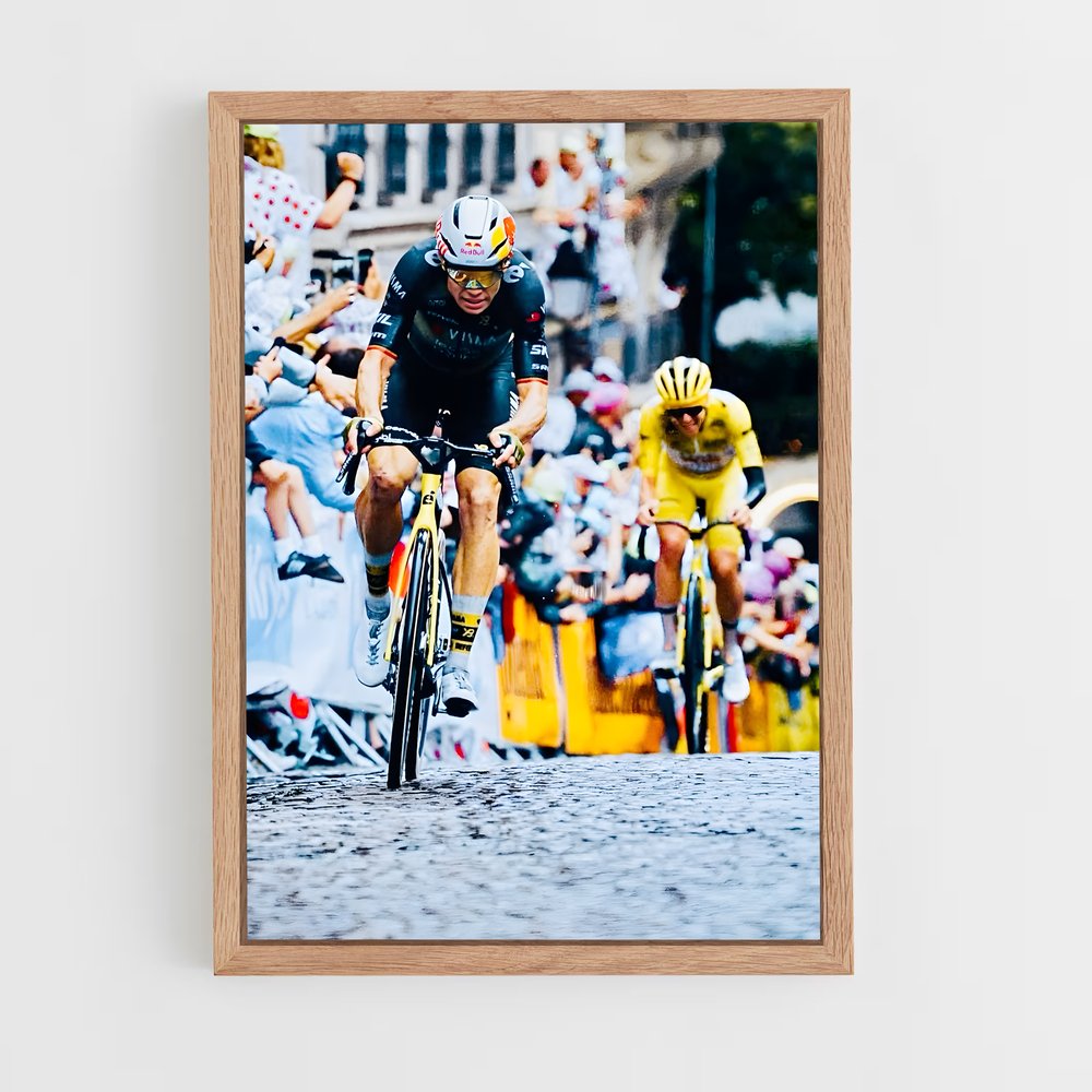 Poster Tour france – affiche Cyclisme (vue 4)